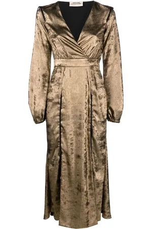 Roberto Cavalli Samtkleid mit Schnürung