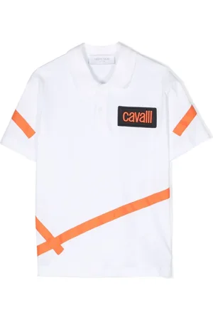 Roberto Cavalli T-Shirt in Colour-Block-Optik