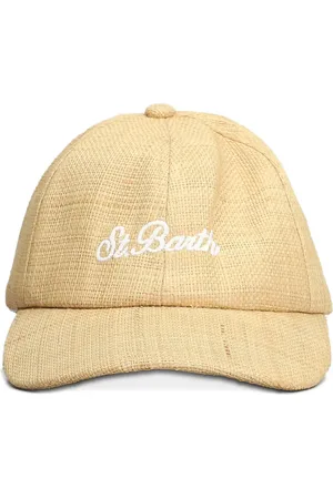 MC2 SAINT BARTH Raffia baseball cap