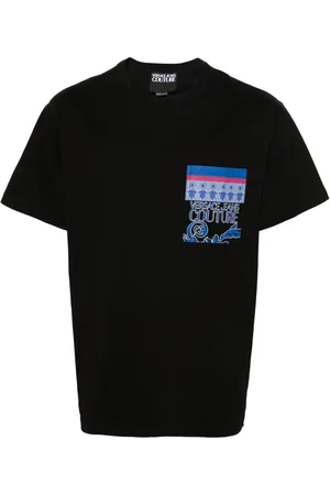 VERSACE T-Shirt mit Logo-Print