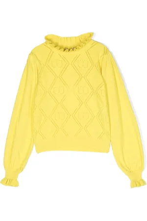 Twin-Set Oval T Pullover aus Pointelle-Strick