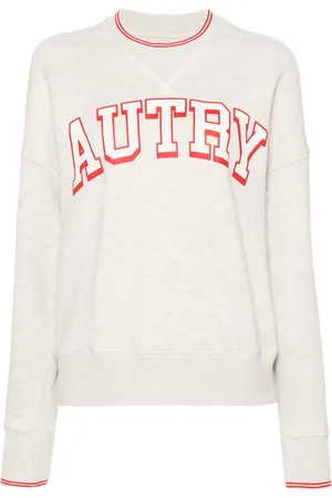 Autry Meliertes Sweatshirt mit Logo-Print