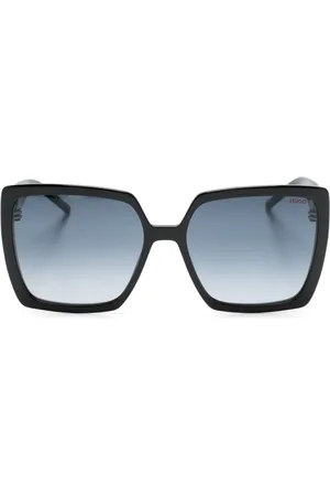 HUGO BOSS Sonnenbrille mit eckigem Gestell