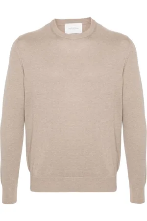 BALLANTYNE Fein gestrickter Pullover