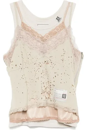 Maison Mihara Yasuhiro Tanktop mit Schnürung