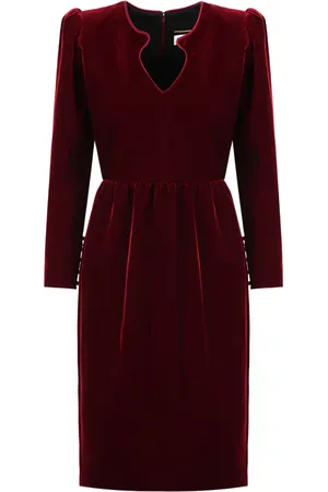 Saint Laurent Knielanges Kleid