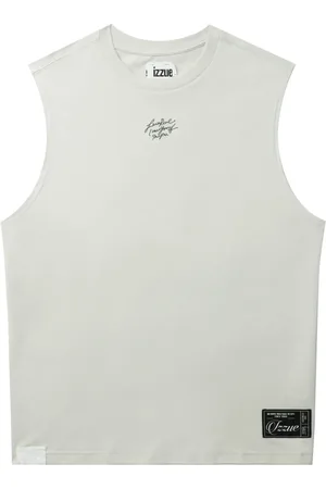 Izzue Trägershirt mit grafischem Print