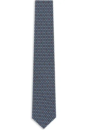 Ermenegildo Zegna Seidenkrawatte mit Jacquardmuster