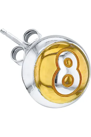 TRUE ROCKS Eight Ball Ohrring