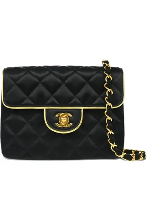 CHANEL 1990 mini Classic Square Flap Schultertasche