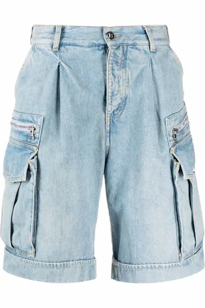 Balmain Jeans-Shorts mit Cargotaschen