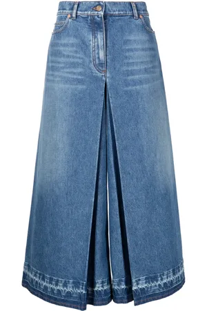 VALENTINO GARAVANI Weite High-Waist-Jeans