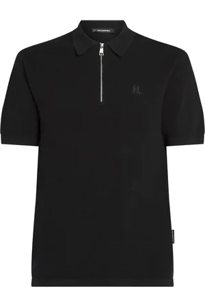 Karl Lagerfeld Poloshirt mit Reißverschluss