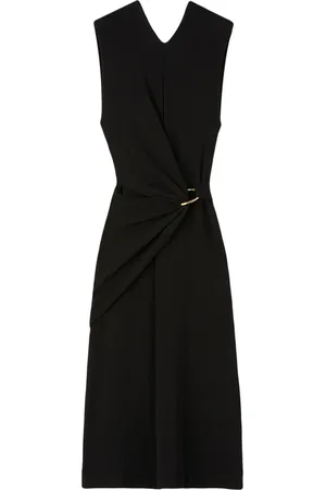 Jil Sander Gerafftes Midikleid