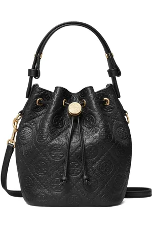 Tory Burch Gesteppte Beuteltasche mit T-Monogramm