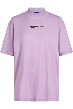 Karl Lagerfeld Ausgeblichenes T-Shirt