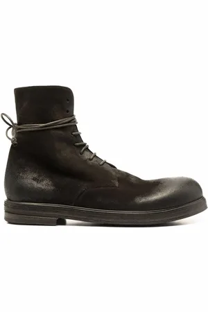 MARSÈLL Zucca Schnürstiefel aus Wildleder