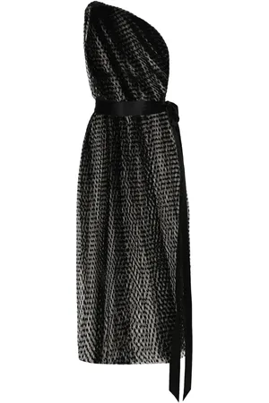 Dolce & Gabbana Einschultriges Midikleid