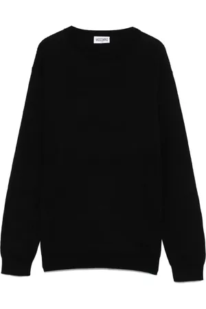 Moschino Jacquard-Pullover mit Logo