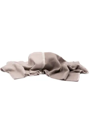 Brunello Cucinelli Stripe-detailed scarf