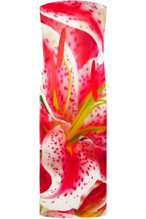 Tory Burch Schulterfreies Kleid mit Blumen-Print