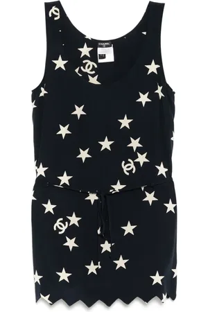 CHANEL 2008 Kleid mit Sternen