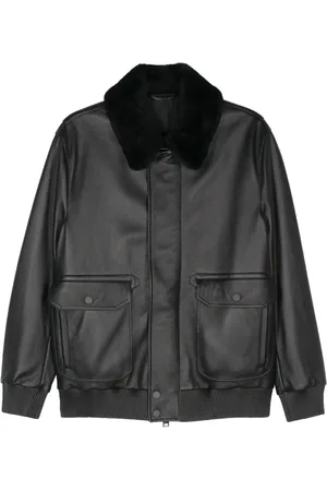 BRIONI Bomberjacke aus Leder