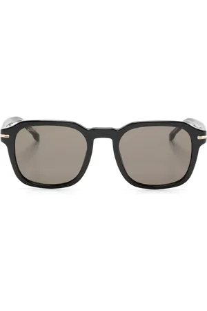 HUGO BOSS Sonnenbrille mit eckigem Gestell
