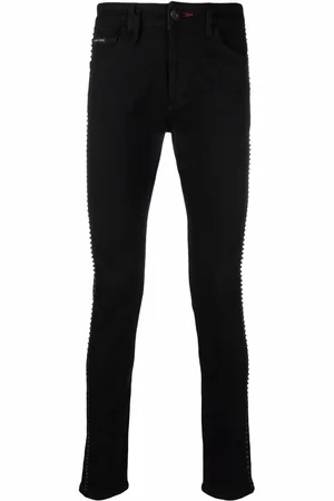 Philipp Plein Skinny-Jeans mit spitzen Nieten