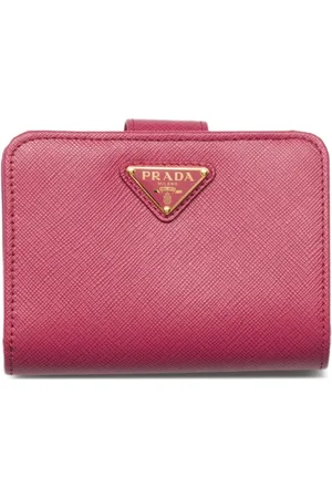 Prada Kleines Portemonnaie aus Saffiano-Leder