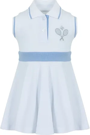Lapin House Kleid mit Logo-Stickerei