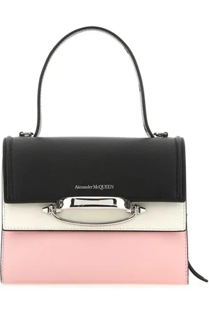 Alexander McQueen Handtasche mit Kontrasteinsätzen
