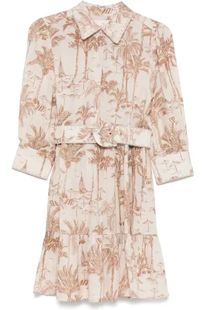 MC2 SAINT BARTH Linen mini dress