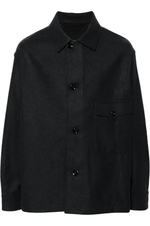 LEMAIRE Hemdjacke aus Filz