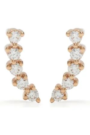 Dana Rebecca Designs 14kt Rotgoldohrstecker mit Diamant