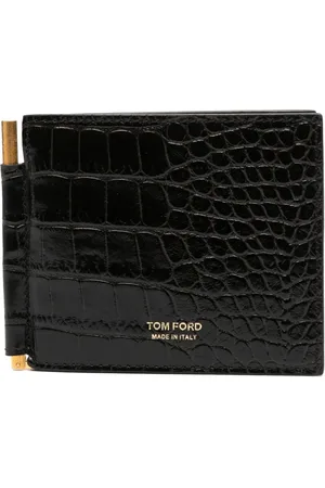 Tom Ford Portemonnaie mit Kroko-Effekt