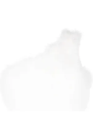 Styland Einschultriges Cropped-Top