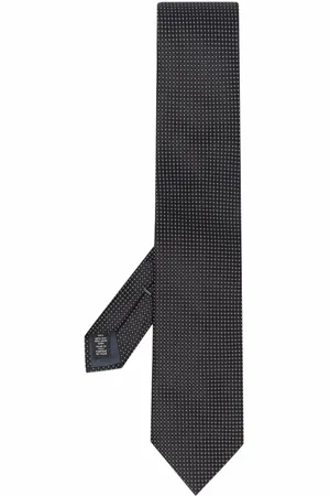 Ermenegildo Zegna Seidenkrawatte mit Polka Dots