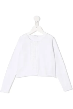 Il gufo Cardigan mit Tüllborten