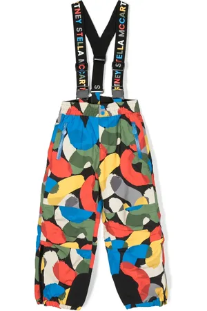 Stella McCartney Skihose mit Farbklecks-Print