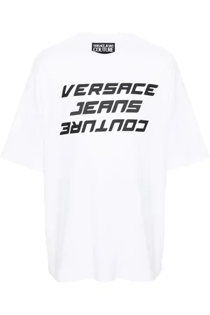 VERSACE T-Shirt mit Logo-Stempel