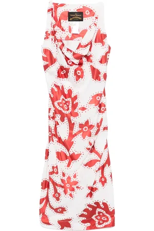 Vivienne Westwood 2017 Kleid mit Blumen-Print