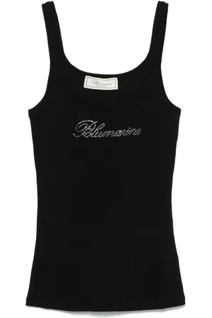 BLUMARINE Tanktop mit Strass