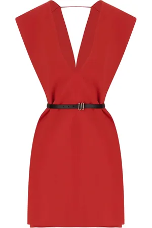 Sportmax Minikleid mit V-Ausschnitt