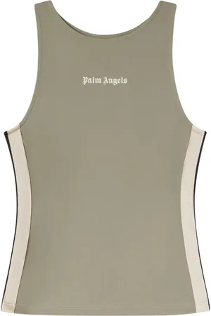 Palm Angels Tanktop mit Logo-Print