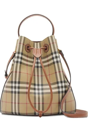 Burberry Kleine Check Beuteltasche