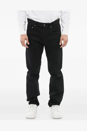 Saint Laurent Jeans mit Knopfverschluss