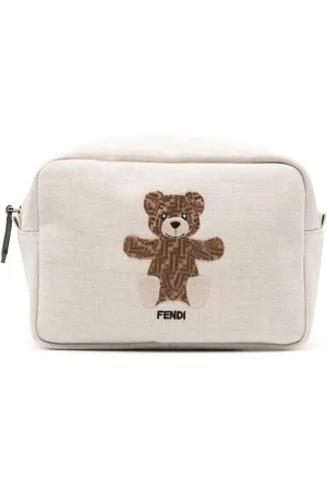 Fendi Kulturbeutel mit Teddy-Motiv