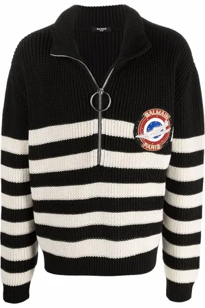 Balmain Gestreifter Pullover