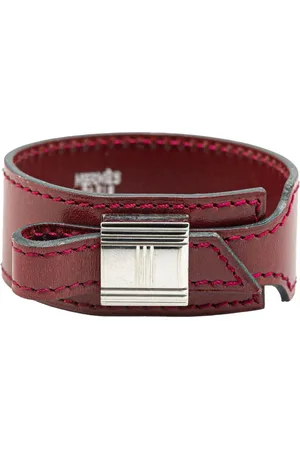 Hermès 2001 Cadenas Artemis M Armband aus Leder